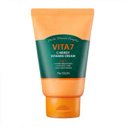 Vita7 C-nergy Viitamin Cream - Крем для лица и шеи для выравнивания тона кожи, 100 мл