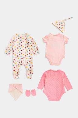 MOTHERCARE / Комплект: комбинезон, рукавички, шапочка, боди, фартук  фото 2