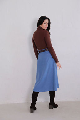 Юбка на пуговицах длины миди - Martichelli фото 65