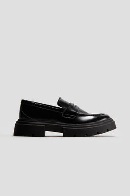 Mocasines con suela gruesa