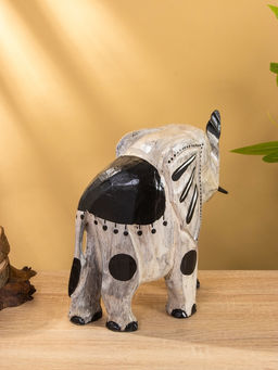 Сувенир «Слоник на прогулке», 11×25×25 см, дерево