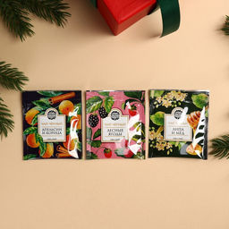 Чай в пакетиках Билет в новый год, 21,6 г (12 шт, х 1,8 г). - Фабрика счастья фото 8