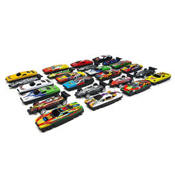 Набор машин 24шт. "Гонки" 1:64 (9/0109, "Нордпласт") в коробке