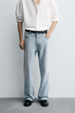 FLARED FIT JEANS - Zara фото 2