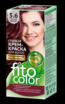 ФК /4827/ Стойкая Крем-Краска д/в "Fitocolor", 5.6 Красное Дерево (115мл). 20