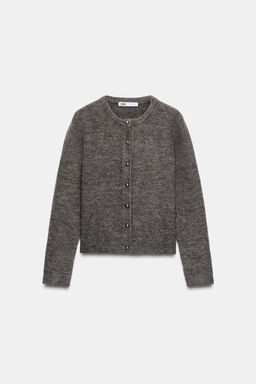 CARDIGAN WITH METAL BUTTONS