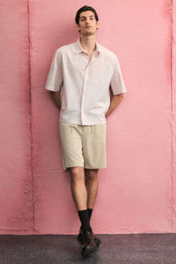 Camisa de popelina estilo boxy Regular Fit - H&m фото 5
