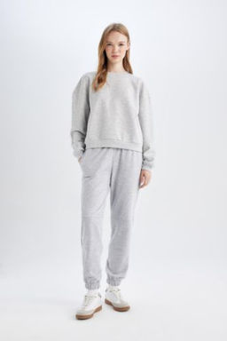 Jogger Esofman Alt? Beli Pacas? Lastikli Cepli Uzun Boy Basic Duz