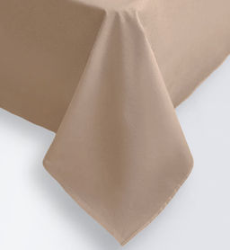 Простыня 220х240 сатин Моноспейс, бежевый - Ecotex фото 6