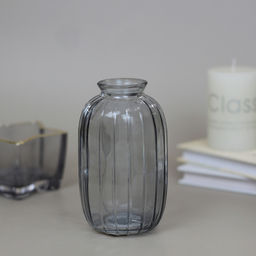 Цена за 4 шт. Ваза стеклянная "Блум" 7*12см микс цветов