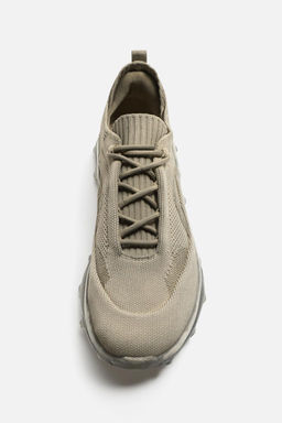 CHUNKY FABRIC SNEAKERS - Zara фото 11