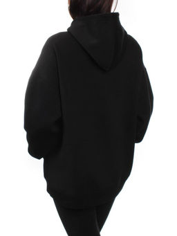 2310PG-19901 BLACK Толстовка женская (100% хлопок) - Fashion фото 6