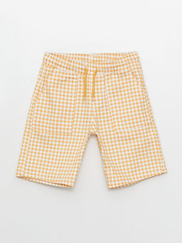 Beli Lastikli Ekose Desenli Erkek ?ocuk ?ort