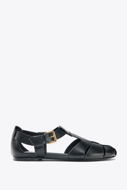 FLAT CAGE SANDALS