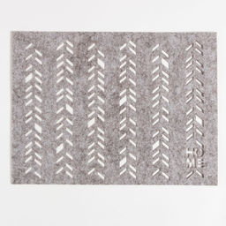 Салфетка декоративная Home 30 х 40 см, 100% п/э, фетр - Доляна фото 2