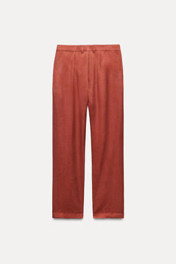 ZW COLLECTION FLOWING TROUSERS WITH PLEATS - Zara фото 4