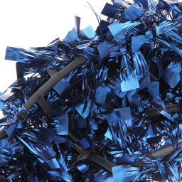 Венок декоративный TINSEL "Изящное сияние" 38 см, Сапфир