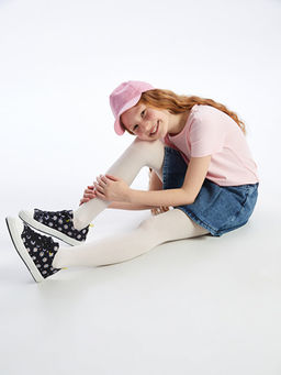 Basic K?z ?ocuk ?nce K?lotlu ?orap 2li - Waikiki фото 2