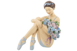 Статуэтка 12*7*12 см Балерина с цветами - Elan gallery фото 11