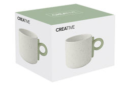 Кружка Creative, бело-зелёная, 0,35 л - Easy life фото 2
