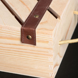 Ящик для хранения вина Мускаде, 3520 см, на 2 бутылки - Доляна фото 4