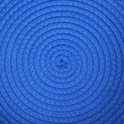 Экологичный лежак для животных (хлобчатобумажный), 35 х 35 х 12 см, вес до 5 кг, синий - Пижон фото 7