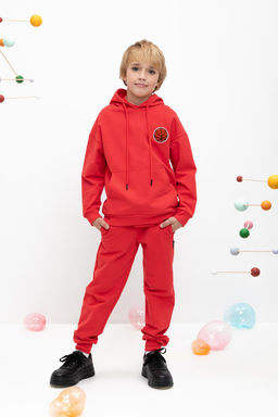 Crockid _ КР 400464/красный к446 брюки для мал