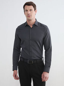 Slim Fit Desenli Arm?rl? Erkek G?mlek