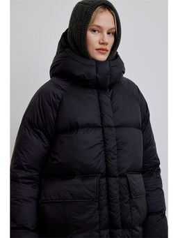 Manuka Siyah Overs?ze Cepli Sisme Mont Siyah - Waikiki фото 5