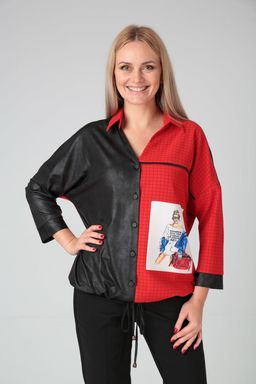 Костюм Gamma & Gracia 520 черный красный  фото 3