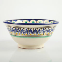 Бульонница узбекская Риштанская Керамика, 1 л, d=18 см, МИКС