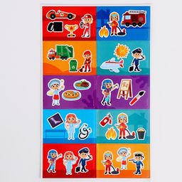 Конструктор магнитный Изучаем профессии, 57 деталей - Лесная мастерская фото 6