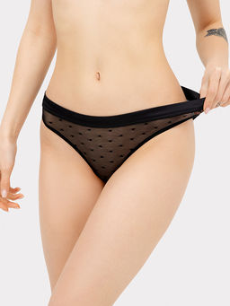 Цена за 2 штуки! Трусы женские слипы в черном цвете - Mark formelle фото 4