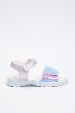 Trendyol Shoes Lila Parlak Y?ld?z Detayl? C?rt Bantl? Kucuk K?z Cocuk Kids Sandalet TAKSS25SD00027 - Trendyolmilla фото 3