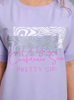 940/1 Футболка "Лиловый"