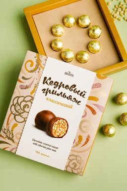 Кедровый грильяж Классический / 106 г / ТМ Дико Вкусно