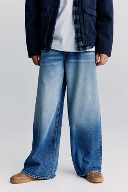 Loose Fit Wide Leg Jeans - H&m фото 6