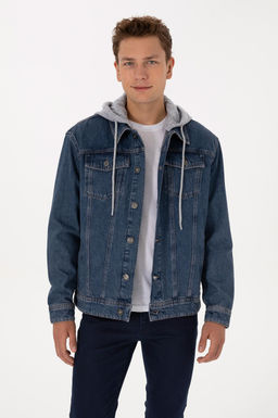 Erkek Koyu Mavi Jean G_mlek