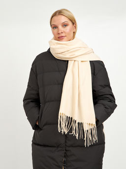 шарф бежевый