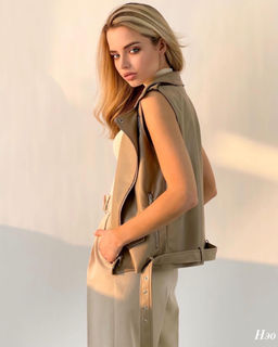 Жилетка Нэо (бежевый) - Nadi bordo фото 2