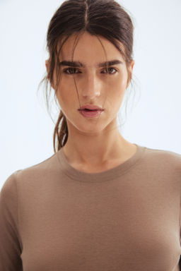 Top en punto de algod?n pima - H&m фото 9