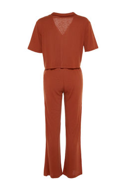 Tarc?n Ay?c?kl? Fitilli Orme Pijama Tak?m? THMSS21PT0168