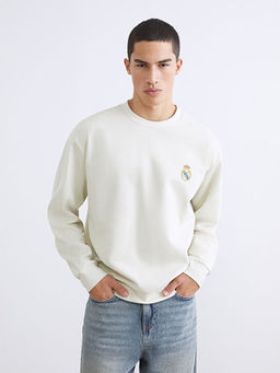 Real Madrid Lisansl? Erkek Sweatshirt