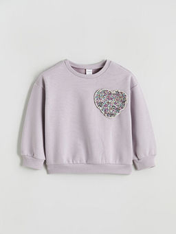 K?z ?ocuk Sweatshirt ve Tayt Pantolon 2li