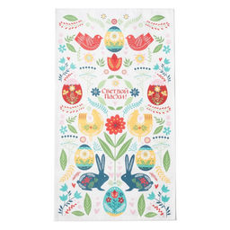 Полотенце Пасхальная скандинавия 40х73 см, 100% хл, саржа 190 гр/м2 - Этель фото 3