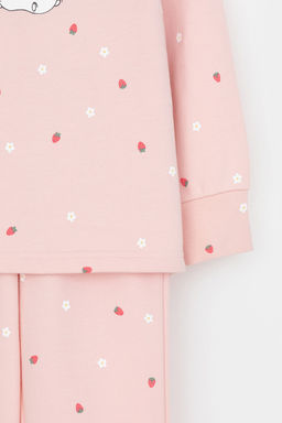 К 1581/тропический персик,клубничный мусс пижама