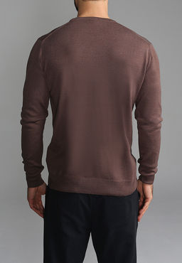 Джемпер мужской GREG G121-EV (какао)  фото 2