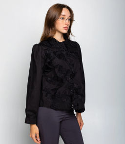 Блуза #КТ3018 (1), чёрный