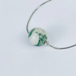 Браслет регулируемый с Моховым агатом - Радуга самоцветов фото 3