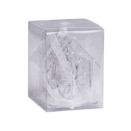 Электрогирлянда светящаяся "Домик" (6.5*5см) прозрачный